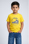 Faddy's Kids Yellow Classic T-Shirt | Bright & Cheerful Boys Tee | Size 18-24 |