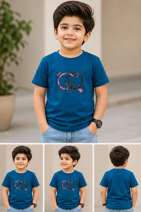 Faddy's Kids T-Shirt( S-06) Z-Blue