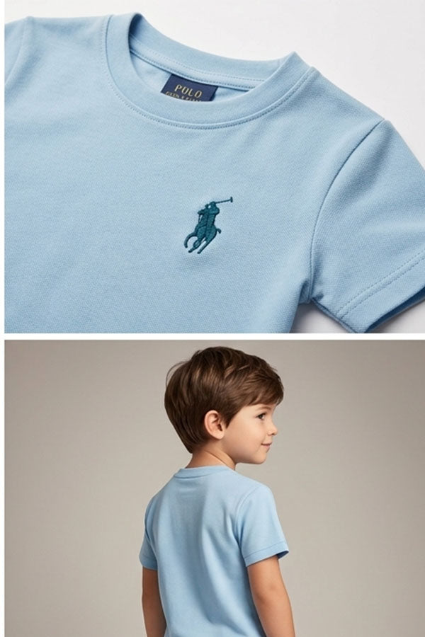 Faddy's Kids T-Shirt( S-07) S-Blue